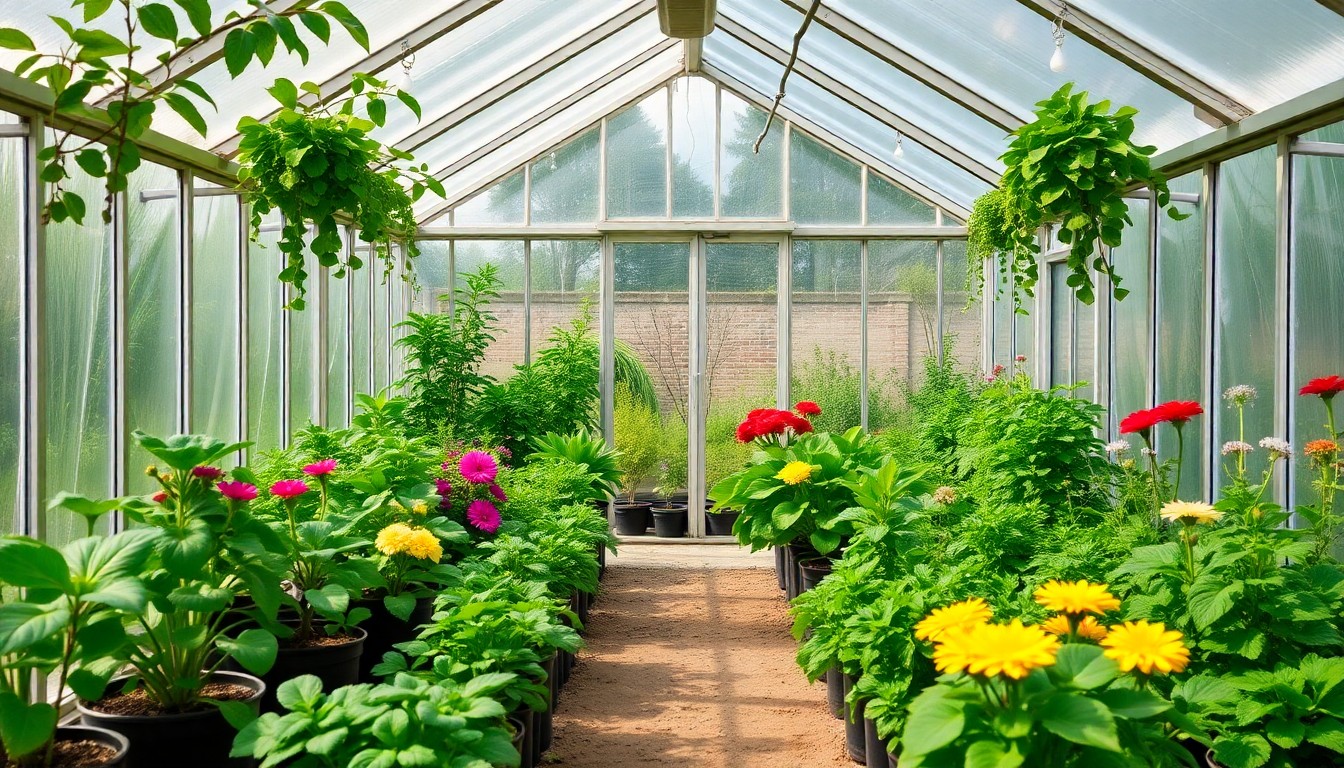 Selection of top-rated backyard greenhouses showing various sizes and styles